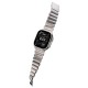Curea Nomad Stratos pentru Apple Watch 45/46/49mm, Natural Titanium & Ultra Orange FKM Curea Nomad Stratos pentru Apple Watch 45/46/49mm, Natural Titanium & Ultra Orange FKM (Ingredi, NM011123858) by www.silkase.ro