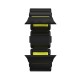 Curea Nomad Stratos Band, Black Titanium Volt FKM, Apple Watch 45/46/49mm (Ingredi, NM011130858) by www.silkase.ro