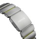 Curea Nomad Stratos Band pentru Apple Watch 45/46/49mm, Natural Titanium / Volt FKM (Ingredi, NM011147858) by www.silkase.ro