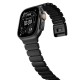 Curea Nomad Stratos pentru Apple Watch 45/46/49mm, Titan și FKM, Black (Ingredi, NM011154858) by www.silkase.ro