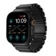 Curea Nomad Stratos pentru Apple Watch 45/46/49mm, Titan și FKM, Black (Ingredi, NM011154858) by www.silkase.ro