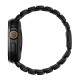 Curea Nomad Stratos pentru Apple Watch 45/46/49mm, Titan și FKM, Black (Ingredi, NM011154858) by www.silkase.ro