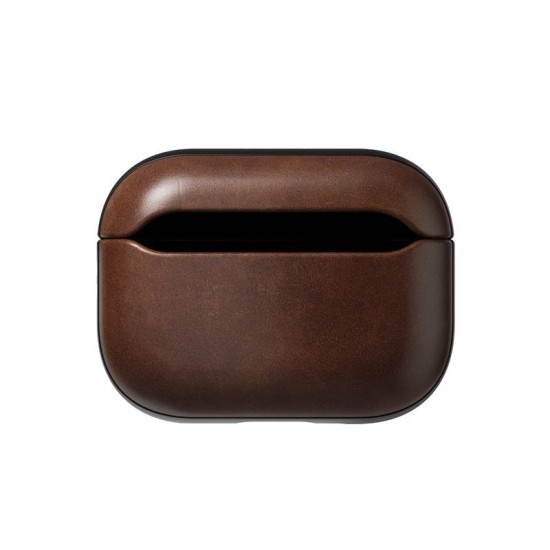 Husa de protectie din piele Horween Nomad Modern pentru Airpods Pro 3, maro rustic (Nomad, Ingredi) by www.silkase.ro Husa de protectie din piele Horween Nomad Modern pentru Airpods Pro 3, maro rustic (Pro 3, NM011284858) by www.silkase.ro