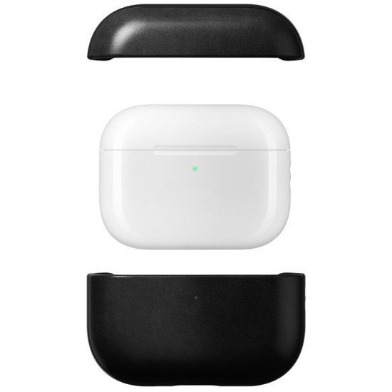 Husa de protectie din piele Horween Nomad Modern pentru Airpods Pro 3, neagra (Nomad, Ingredi) by www.silkase.ro Husa de protectie din piele Horween Nomad Modern pentru Airpods Pro 3, neagra (Pro 3, NM011291858) by www.silkase.ro