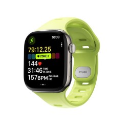 NOMAD Brățară Sport Tempo Apple Watch 42/41/40/38mm (Seria 11/SE), Verde Lime