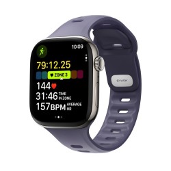 NOMAD Brățară Sport Tempo Apple Watch 49/46/45/44mm (Ultra 3-1/Seria 11), Mov