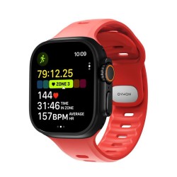 NOMAD Brățară Sport Tempo Apple Watch Ultra 3/2/1 (49mm), Roșu Corai (Crush)