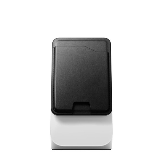 Portofel magnetic din piele Nomad cu localizare Find My, negru (Localizatoare și SmartTags, NM011741858) by www.silkase.ro