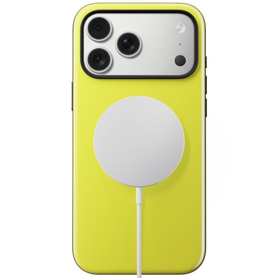 Husa de protectie Nomad Modern pentru iPhone 17 Pro Max, galben volt (iPhone 17 Pro Max, NM011765858) by www.silkase.ro