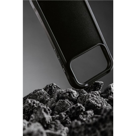 Husa de protectie robusta din piele Horween Nomad Rugged pentru iPhone 17 Pro Max, neagra (iPhone 17 Pro Max, NM011789858) by www.silkase.ro