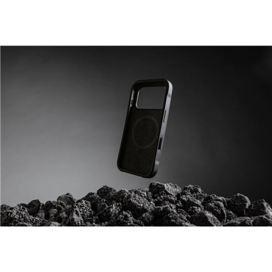 Husa de protectie robusta din piele Horween Nomad Rugged pentru iPhone 17 Pro Max, neagra (iPhone 17 Pro Max, NM011789858) by www.silkase.ro