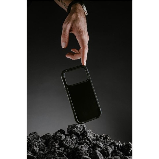 Husa de protectie robusta din piele Horween Nomad Rugged pentru iPhone 17 Pro Max, neagra (iPhone 17 Pro Max, NM011789858) by www.silkase.ro