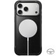 Husa de protectie robusta din piele Horween Nomad Rugged pentru iPhone 17 Pro Max, neagra (iPhone 17 Pro Max, NM011789858) by www.silkase.ro