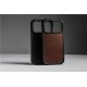 Husa de protectie robusta din piele Horween Nomad Rugged pentru iPhone 17 Pro Max, neagra (iPhone 17 Pro Max, NM011789858) by www.silkase.ro