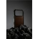 Husa de protectie robusta din piele Horween Nomad Rugged pentru iPhone 17 Pro, maro rustic (iPhone 17 Pro, NM011819858) by www.silkase.ro