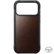 Husa de protectie robusta din piele Horween Nomad Rugged pentru iPhone 17 Pro, maro rustic (iPhone 17 Pro, NM011819858) by www.silkase.ro