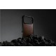 Husa de protectie robusta din piele Horween Nomad Rugged pentru iPhone 17 Pro, maro rustic (iPhone 17 Pro, NM011819858) by www.silkase.ro