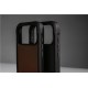 Husa de protectie robusta din piele Horween Nomad Rugged pentru iPhone 17 Pro, maro rustic (iPhone 17 Pro, NM011819858) by www.silkase.ro