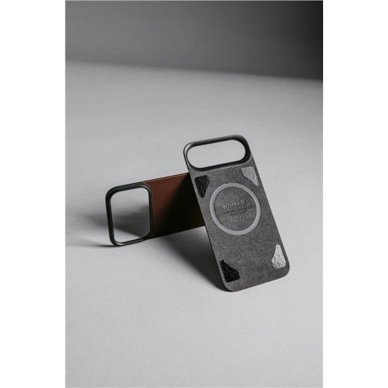 Husa traditionala din piele Horween Nomad pentru iPhone Air, maro rustic (iPhone Air, NM011864858) by www.silkase.ro