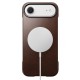 Husa traditionala din piele Horween Nomad pentru iPhone Air, maro rustic (iPhone Air, NM011864858) by www.silkase.ro