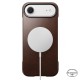 Husa traditionala din piele Horween Nomad pentru iPhone Air, maro rustic (iPhone Air, NM011864858) by www.silkase.ro