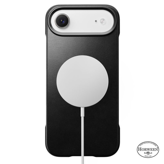 Husa traditionala din piele Horween Nomad pentru iPhone Air, neagra (Nomad, Ingredi) by www.silkase.ro Husa traditionala din piele Horween Nomad pentru iPhone Air, neagra (iPhone Air, NM011871858) by www.silkase.ro