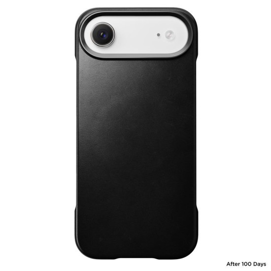 Husa traditionala din piele Horween Nomad pentru iPhone Air, neagra (Nomad, Ingredi) by www.silkase.ro Husa traditionala din piele Horween Nomad pentru iPhone Air, neagra (iPhone Air, NM011871858) by www.silkase.ro