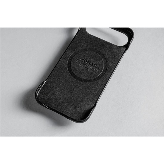 Husa traditionala din piele Horween Nomad pentru iPhone Air, neagra (Nomad, Ingredi) by www.silkase.ro Husa traditionala din piele Horween Nomad pentru iPhone Air, neagra (iPhone Air, NM011871858) by www.silkase.ro