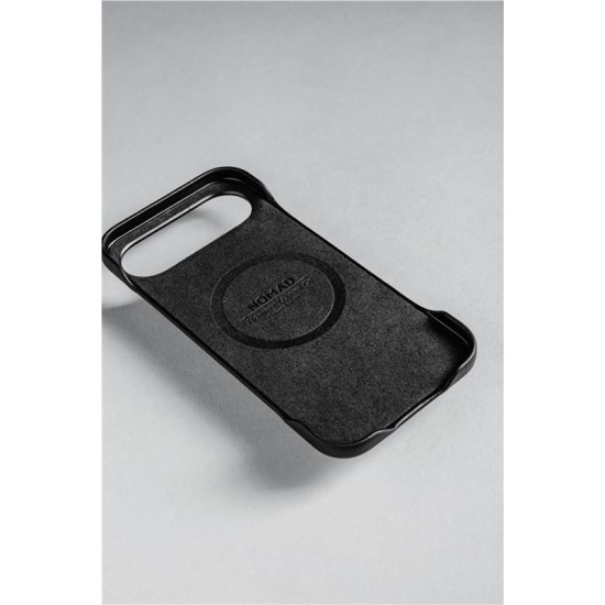 Husa traditionala din piele Horween Nomad pentru iPhone Air, neagra (Nomad, Ingredi) by www.silkase.ro Husa traditionala din piele Horween Nomad pentru iPhone Air, neagra (iPhone Air, NM011871858) by www.silkase.ro