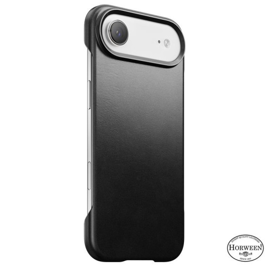 Husa traditionala din piele Horween Nomad pentru iPhone Air, neagra (Nomad, Ingredi) by www.silkase.ro Husa traditionala din piele Horween Nomad pentru iPhone Air, neagra (iPhone Air, NM011871858) by www.silkase.ro