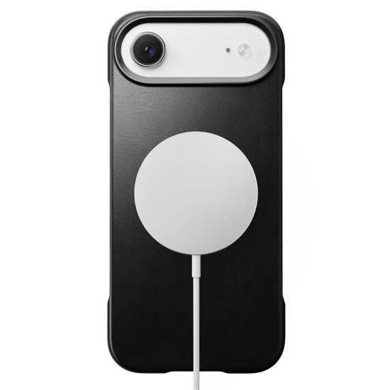 Husa traditionala din piele Horween Nomad pentru iPhone Air, neagra (Nomad, Ingredi) by www.silkase.ro Husa traditionala din piele Horween Nomad pentru iPhone Air, neagra (iPhone Air, NM011871858) by www.silkase.ro