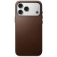 Husa traditionala din piele Nomad pentru iPhone 17 Pro Max, maro (Nomad, Ingredi) by www.silkase.ro Husa traditionala din piele Nomad pentru iPhone 17 Pro Max, maro (iPhone 17 Pro Max, NM011901858) by www.silkase.ro