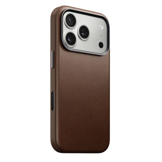 Husa traditionala din piele Nomad pentru iPhone 17 Pro, maro (Nomad, Ingredi) by www.silkase.ro Husa traditionala din piele Nomad pentru iPhone 17 Pro, maro (iPhone 17 Pro, NM011949858) by www.silkase.ro