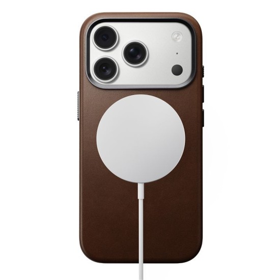 Husa traditionala din piele Nomad pentru iPhone 17 Pro, maro (Nomad, Ingredi) by www.silkase.ro Husa traditionala din piele Nomad pentru iPhone 17 Pro, maro (iPhone 17 Pro, NM011949858) by www.silkase.ro