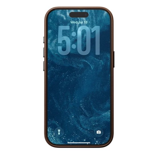 Husa traditionala din piele Nomad pentru iPhone 17 Pro, maro (Nomad, Ingredi) by www.silkase.ro Husa traditionala din piele Nomad pentru iPhone 17 Pro, maro (iPhone 17 Pro, NM011949858) by www.silkase.ro