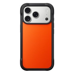 Husa de protectie robusta Nomad Rugged pentru iPhone 17 Pro, portocaliu ultra