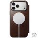 Husa tip carte din piele Horween Nomad Modern Folio pentru iPhone 17 Pro Max, maro rustic (Nomad, Ingredi) by www.silkase.ro Husa tip carte din piele Horween Nomad Modern Folio pentru iPhone 17 Pro Max, maro rustic (iPhone 17 Pro Max, NM014100858) by www.silkase.ro