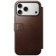 Husa tip carte din piele Horween Nomad Modern Folio pentru iPhone 17 Pro Max, maro rustic (Nomad, Ingredi) by www.silkase.ro Husa tip carte din piele Horween Nomad Modern Folio pentru iPhone 17 Pro Max, maro rustic (iPhone 17 Pro Max, NM014100858) by www.silkase.ro