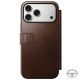 Husa tip carte din piele Horween Nomad Modern Folio pentru iPhone 17 Pro Max, maro rustic (Nomad, Ingredi) by www.silkase.ro Husa tip carte din piele Horween Nomad Modern Folio pentru iPhone 17 Pro Max, maro rustic (iPhone 17 Pro Max, NM014100858) by www.silkase.ro