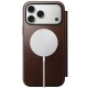 Husa tip carte din piele Horween Nomad Modern Folio pentru iPhone 17 Pro Max, maro rustic (Nomad, Ingredi) by www.silkase.ro Husa tip carte din piele Horween Nomad Modern Folio pentru iPhone 17 Pro Max, maro rustic (iPhone 17 Pro Max, NM014100858) by www.silkase.ro