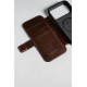 Husa tip carte din piele Horween Nomad Modern Folio pentru iPhone 17 Pro Max, maro rustic (Nomad, Ingredi) by www.silkase.ro Husa tip carte din piele Horween Nomad Modern Folio pentru iPhone 17 Pro Max, maro rustic (iPhone 17 Pro Max, NM014100858) by www.silkase.ro