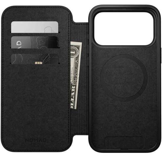 Husa tip carte din piele Nomad Modern Folio pentru iPhone 17 Pro Max, cafeniu englezesc (Nomad, Ingredi) by www.silkase.ro Husa tip carte din piele Nomad Modern Folio pentru iPhone 17 Pro Max, cafeniu englezesc (iPhone 17 Pro Max, NM014124858) by www.silkase.ro