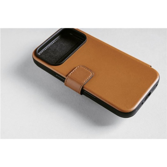 Husa tip carte din piele Nomad Modern Folio pentru iPhone 17 Pro Max, cafeniu englezesc (Nomad, Ingredi) by www.silkase.ro Husa tip carte din piele Nomad Modern Folio pentru iPhone 17 Pro Max, cafeniu englezesc (iPhone 17 Pro Max, NM014124858) by www.silkase.ro