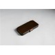Husa tip carte din piele Horween Nomad Modern Folio pentru iPhone 17 Pro, maro rustic (iPhone 17 Pro, NM014155858) by www.silkase.ro