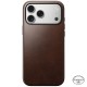 Husa de protectie din piele Horween Nomad Modern pentru iPhone 17 Pro Max, maro rustic (iPhone 17 Pro Max, NM014247858) by www.silkase.ro
