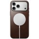 Husa de protectie din piele Horween Nomad Modern pentru iPhone 17 Pro Max, maro rustic (iPhone 17 Pro Max, NM014247858) by www.silkase.ro