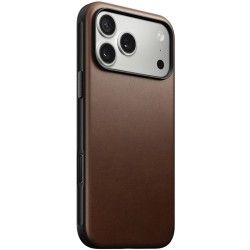 Husa de protectie din piele Nomad Modern pentru iPhone 17 Pro Max, maro Husa de protectie din piele Nomad Modern pentru iPhone 17 Pro Max, maro
