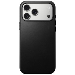 Husa de protectie din piele Nomad Modern pentru iPhone 17 Pro Max, neagra