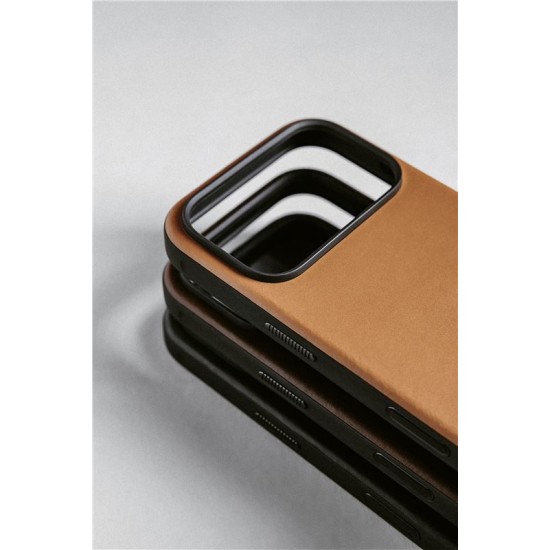 Husa de protectie din piele Nomad Modern pentru iPhone 17 Pro, cafeniu englezesc (Nomad, Ingredi) by www.silkase.ro Husa de protectie din piele Nomad Modern pentru iPhone 17 Pro, cafeniu englezesc (iPhone 17 Pro, NM014315858) by www.silkase.ro