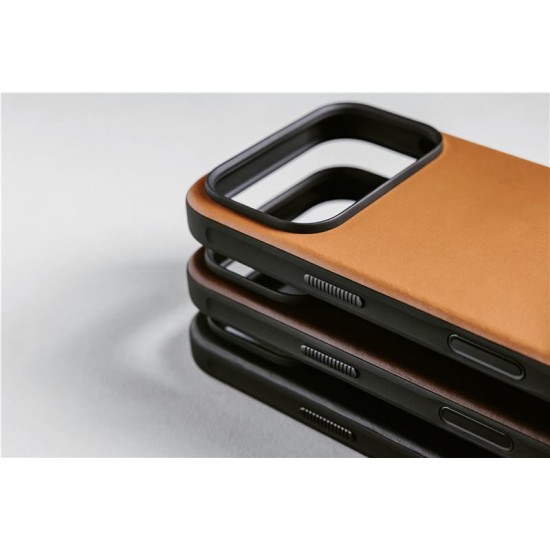 Husa de protectie din piele Nomad Modern pentru iPhone 17 Pro, cafeniu englezesc (Nomad, Ingredi) by www.silkase.ro Husa de protectie din piele Nomad Modern pentru iPhone 17 Pro, cafeniu englezesc (iPhone 17 Pro, NM014315858) by www.silkase.ro